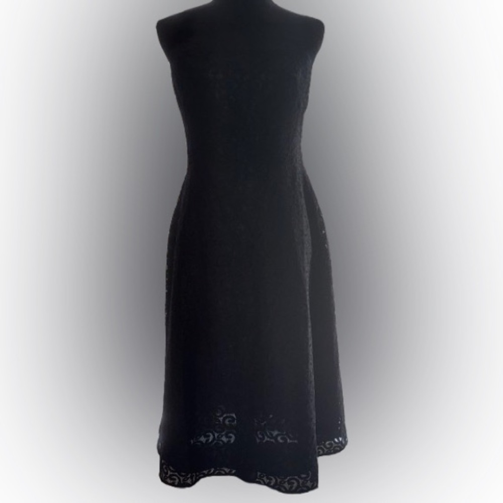 Donna B Taylor lace tube dress size 14 color black